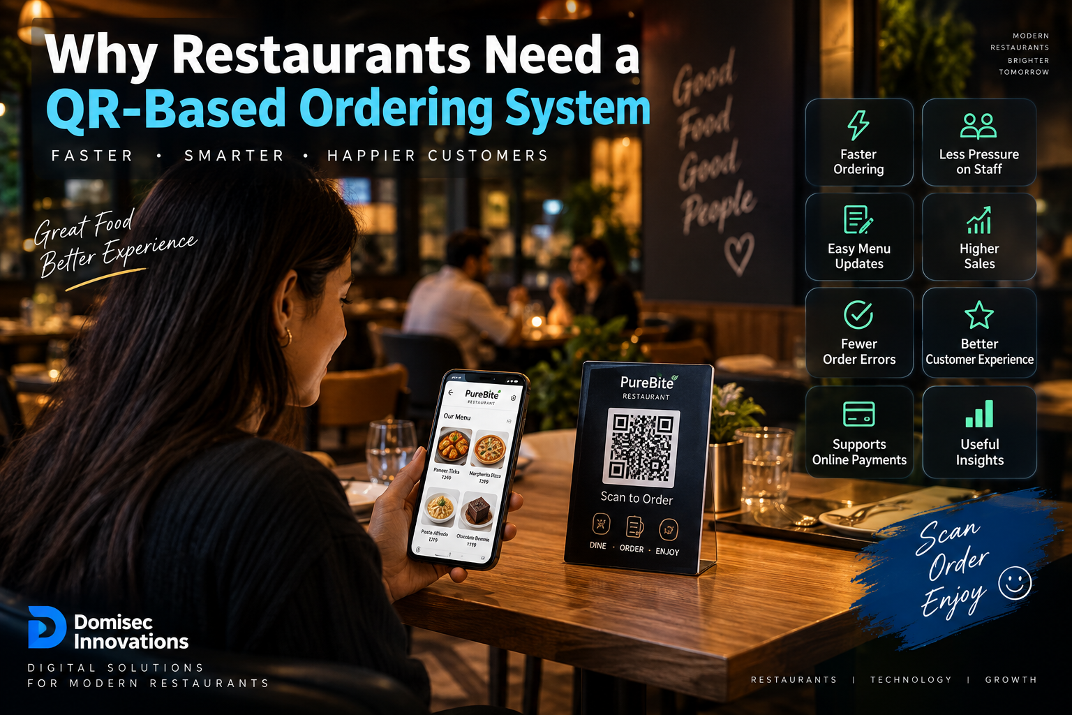 Why Restaurants Need a QR-Based Ordering System in 2026