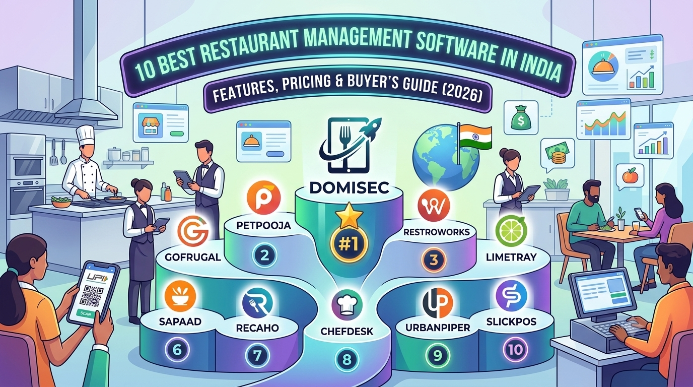 10 Best Restaurant Management Software in India (2026)